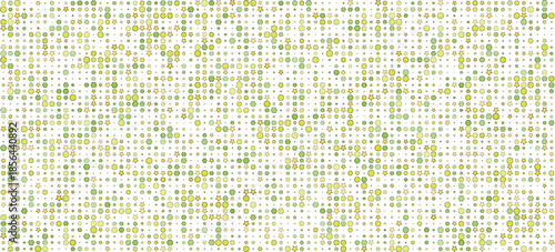 Light Green, Yellow vector layout with circle shapes. Illustration with set of shining colorful abstract circles. Design for business adverts.
