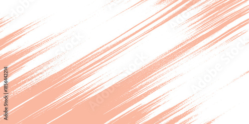 Abstract brush strokes background with peach and white colors.