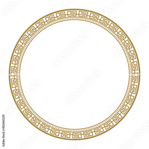 Lunar New Year Circle Frame