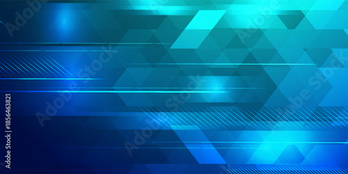 Digital technology speed connect blue green background, cyber nano information, abstract communication, innovation future tech data, internet network connection, Ai big data, line dot illustration 3d