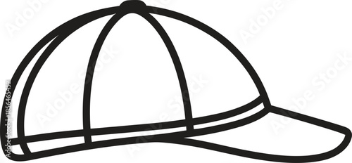 Baseball Cap Line Icon. Hat, Fashion, Sport Outline Vector Illustration