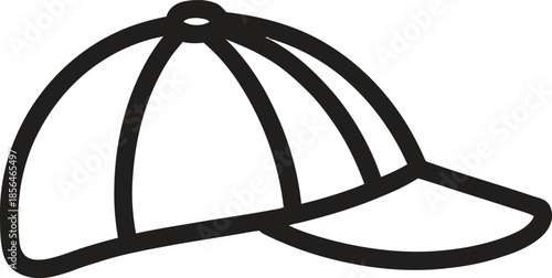 Baseball Cap Line Icon. Hat, Sport, Casual Outline Vector Illustration