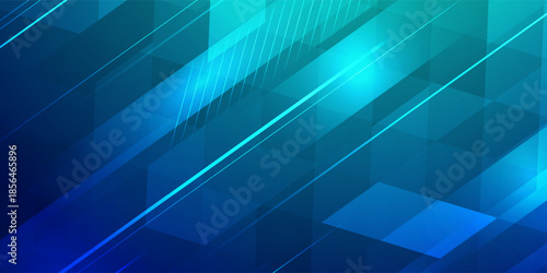 Digital technology speed connect blue green background, cyber nano information, abstract communication, innovation future tech data, internet network connection, Ai big data, line dot illustration 3d