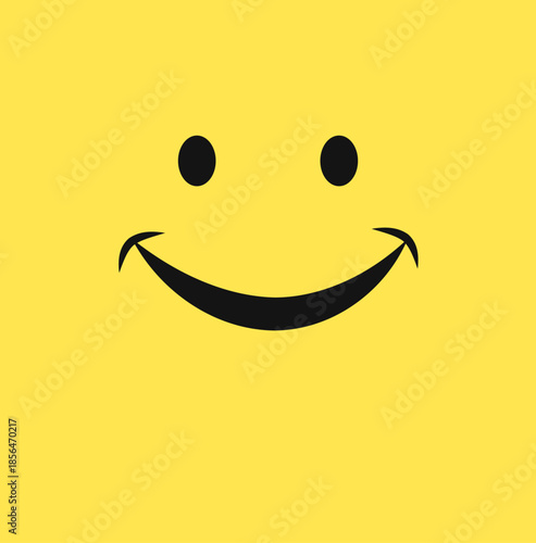 Smile Vector Template Design Illustration