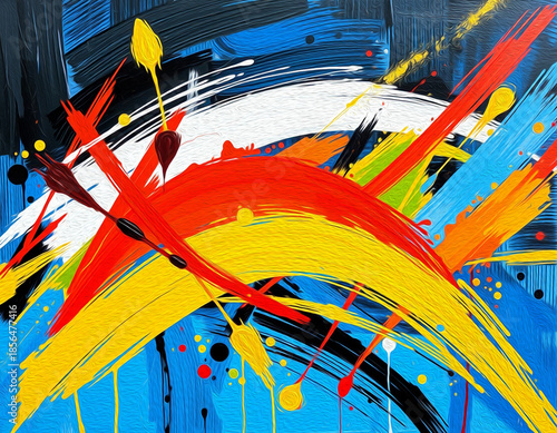 Abstract pattern for printing on wall decorations, fabrics, and for use in graphics.