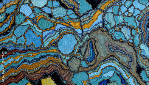 Marble .  Pattern for covers, for printing on wall decorations, leaflets.