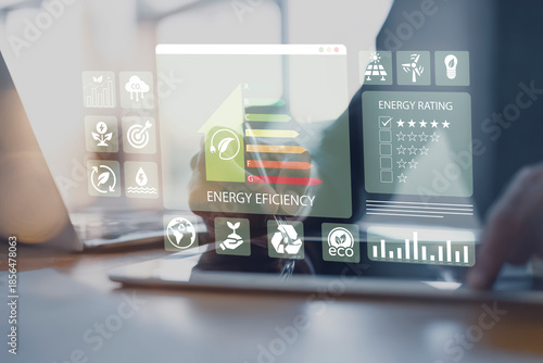 Digital Energy Efficiency and Sustainability Management Interface