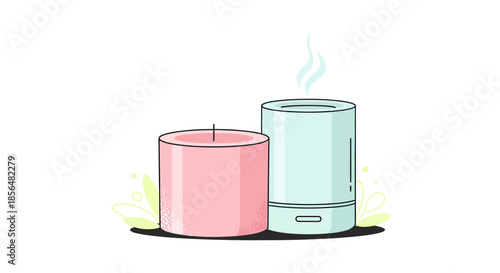 Modern aromatherapy devices for relaxation and wellness at home