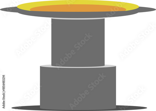 3D Isometric City Traffic and Street Element