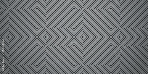 Abstract geometric pattern. A seamless vector background. Gray and black ornament. Graphic modern pattern. Simple lattice graphic design