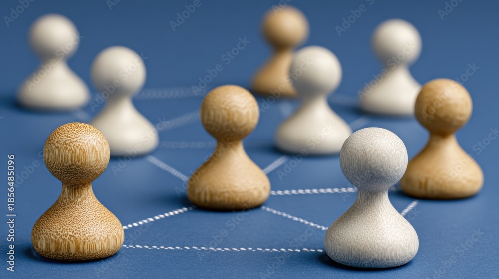 Obraz premium Shifting to project-based teams allows organizations to deploy talent dynamically where it adds the most value.