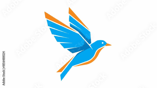 vector illustration of a bird