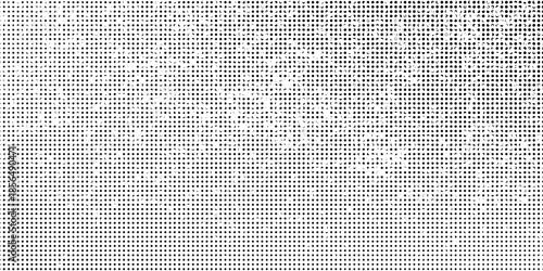 Grunge halftone texture faded dot noise overlay. Vintage rough print pattern background. Abstract retro classic sport