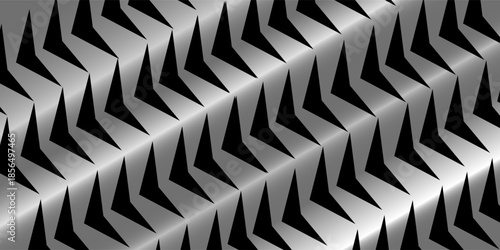 Checkered Arrows Pattern. Vector. Race Flag Arrows Pattern.