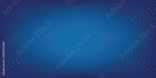 Bright blue dynamic abstract vector background with diagonal lines. 3d cover of business presentation banner for sale event night party. Fast moving soft circle wave line stripe decoration.eps10