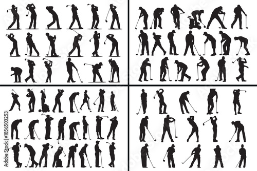 running people silhouettes vector, jumping action poses, energetic human clipart, fitness activity svg, active lifestyle illustration, black action silhouettes, motion people vector art, sports pose d