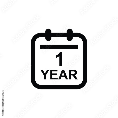 Calendar icon logo, diary symbol, contains schedule, date, agenda, event, month, and week icons. Black and white vector design.