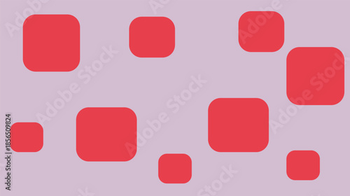 Seamless vector illustration of a colorful geometric pattern featuring 3D square shapes and pink and yellow design elements for a modern web wallpaper texture