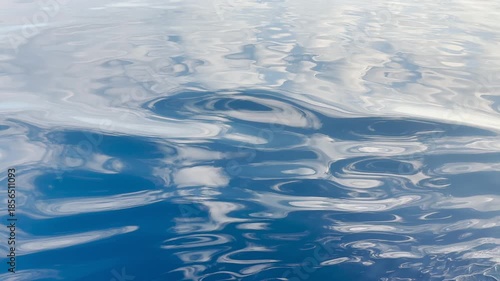 Wallpaper Mural Tranquil Waters: A Serene Reflection of Gentle Waves Under Bright Sunlight. HDR Video, Seamless Loop Torontodigital.ca