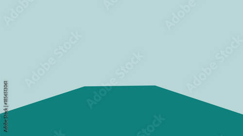 3d render of an empty board with a blank green screen chroma key and alpha channel illustration featuring an animated hand holding paper with a textured design for video