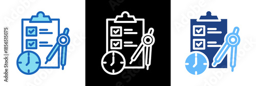 Planning triplestyle icon