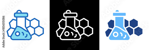 Chemical triplestyle icon