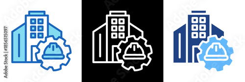 Civil Engineering triplestyle icon