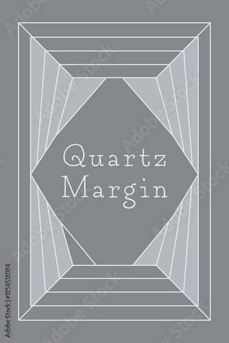 Quartz Margin stepped diamond frame