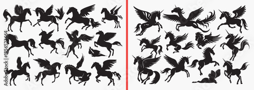 bird silhouette clipart, flying bird icons, eagle hawk silhouettes, wildlife bird shapes, predator bird art, black white bird clipart, printable bird silhouettes, avian flight pack, bird outline colle