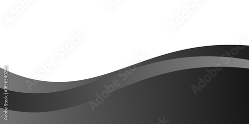 Dark grey abstract wide horizontal banner with hexagon carbon fiber grid and orange luminous lines. Technology vector background with orange neon lines illustration