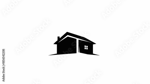 house icon isolated on white