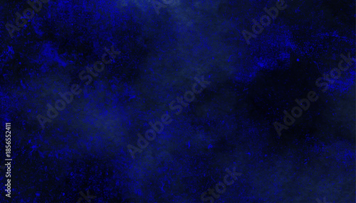 Dark Blue Grunge Texture Abstract Background