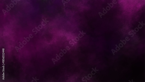 Dark Purple Grunge Texture Background with Smoky Abstract Effect