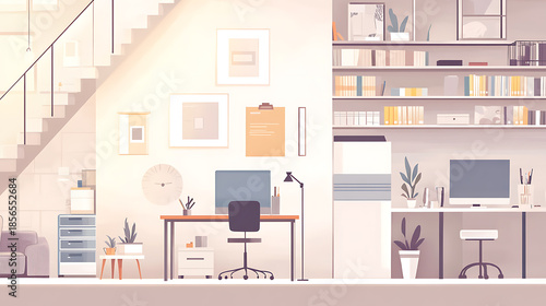 Business and sales-themed background with icons like shopping carts, money, stores, and packages. Ideal for wallpaper, presentations, marketing, and e-commerce designs.