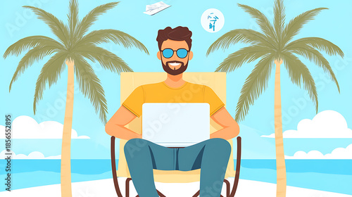 Business and sales-themed background with icons like shopping carts, money, stores, and packages. Ideal for wallpaper, presentations, marketing, and e-commerce designs.