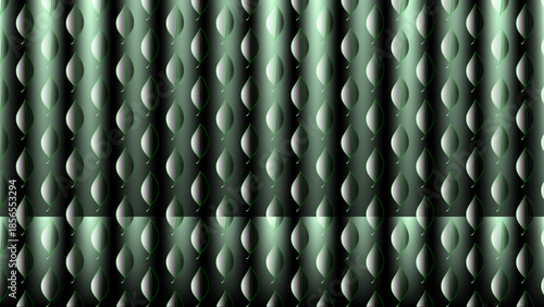 Seamless abstract metal background featuring a black steel wire mesh texture with a diamond iron fence pattern and elegant upholstery style for a modern vector wallpaper design