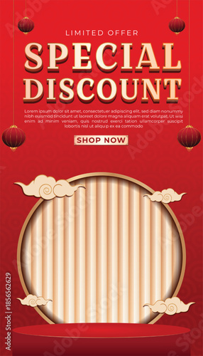 Festive Lunar New Year Special Discount Promotion