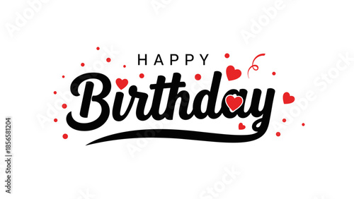 Bold Comic Style Happy Birthday Greeting with Green Burst Background