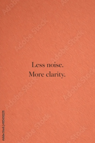 Minimalist motivational quote typography on neutral textured background