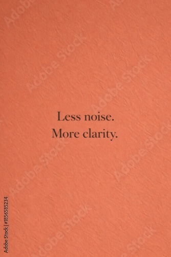 Minimalist inspirational quote typography on neutral background