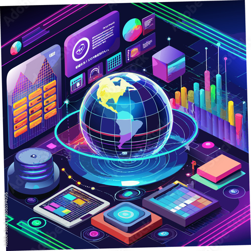 global communication concept