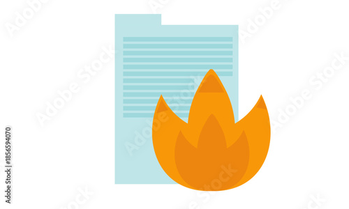 Network Firewall Data Protection Concept Modern Flat Illustration