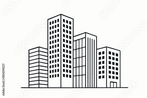 Business Planning Concept with Analytics Icons