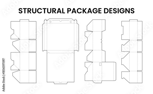 Structural Package Designs for Products.