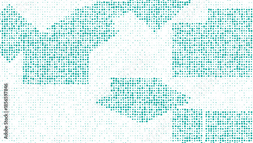 Random size squares halftone texture background