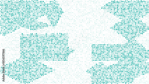 Random size squares halftone texture background