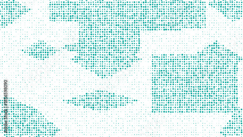 Random size squares halftone texture background