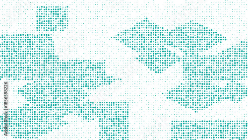 Random size squares halftone texture background