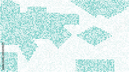 Random size squares halftone texture background