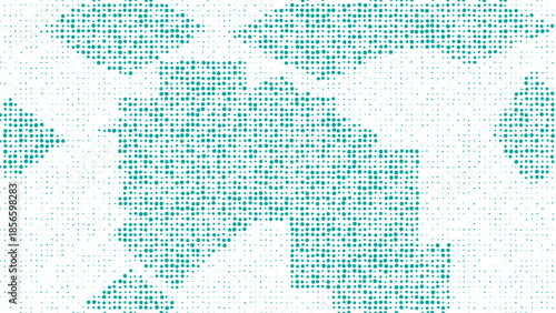 Random size squares halftone texture background